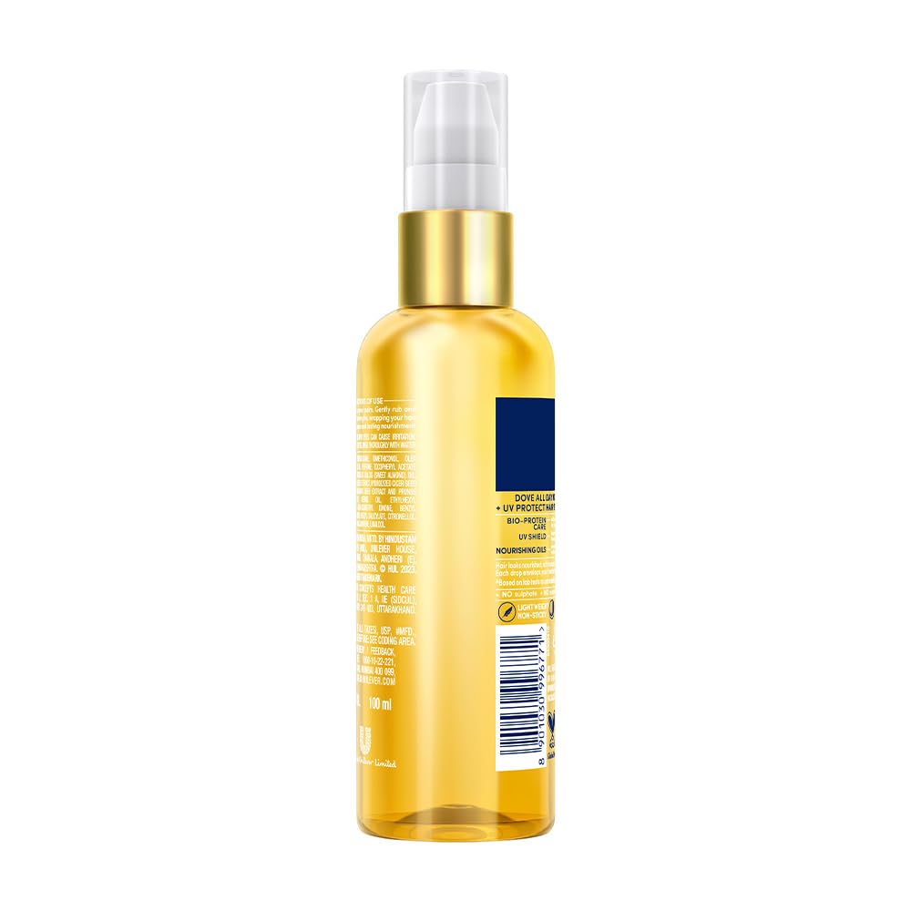 Dove Radiant Shine + UV Protect Hair Serum - 100 ml