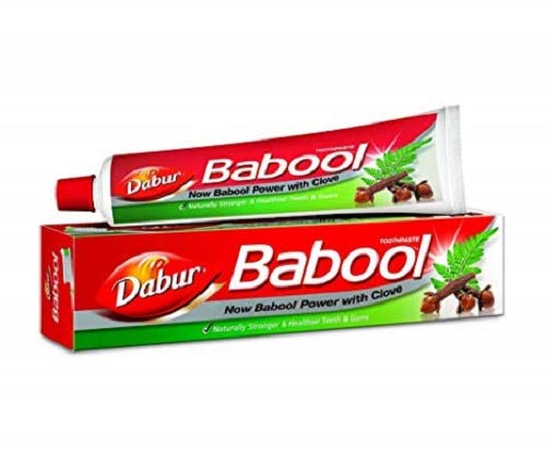 Dabur Babool Ayurvedic Toothpaste for Strong Teeth - 175 gm