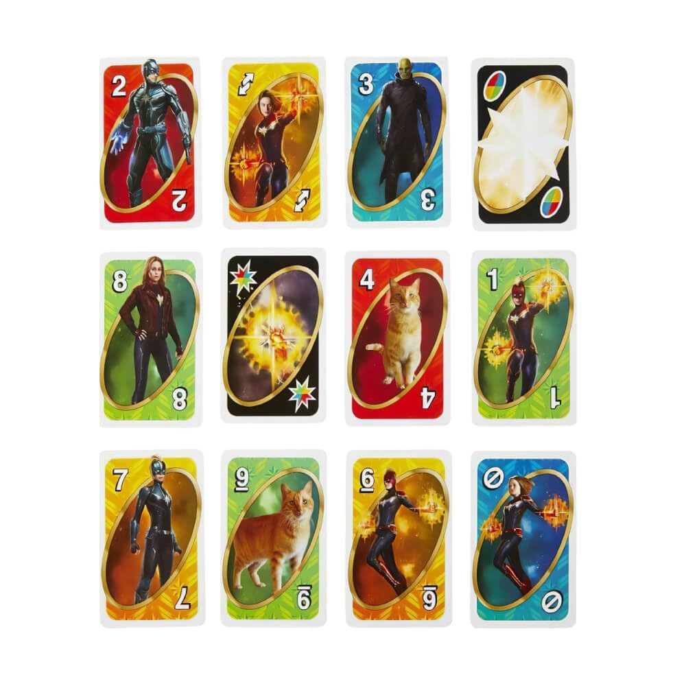 UNO Aveng'ers Cards Game Play with Family and Friends and Ideal for Parties, Travel, and Family Gatherings