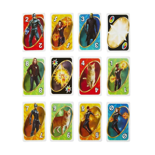 UNO Aveng'ers Cards Game Play with Family and Friends and Ideal for Parties, Travel, and Family Gatherings