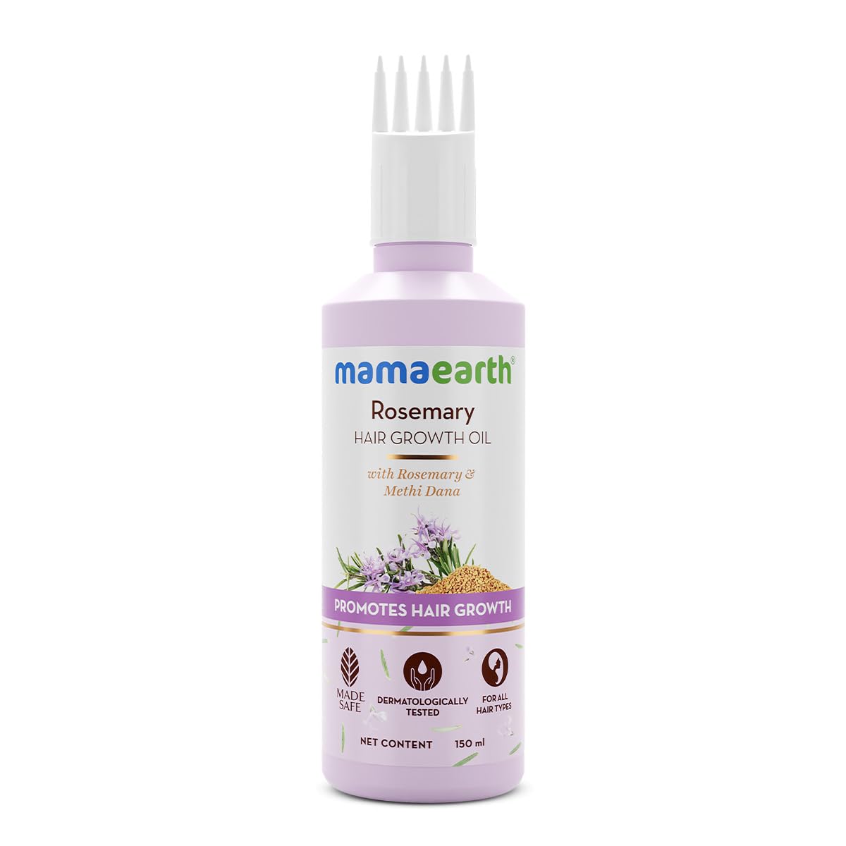 Mamaearth Rosemary Hair Growth Oil - 150 ml & Hair Growth Scalp Serum - 50 ml Combo