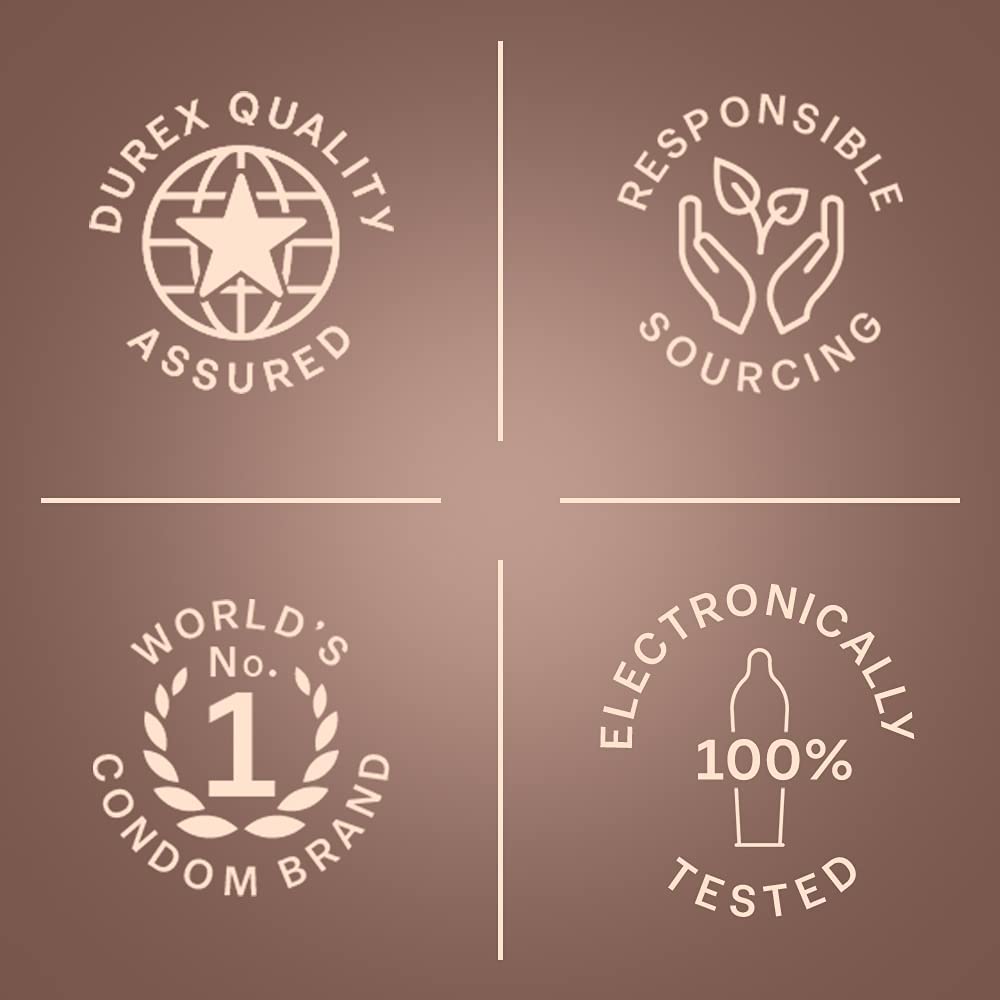 Durex condoms Count of 10, intense chocolate