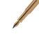 Swissbrand 2515 High-Gloss Gold Lacquer with Gold Trim Fountain Pen - Medium Nib