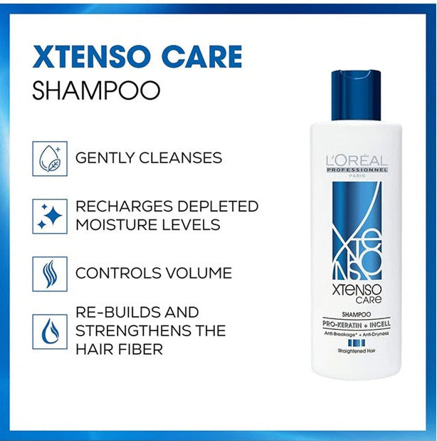 LOreal Professional Paris Xtenso Care Shampoo and Masque 250 ml + 196 gm