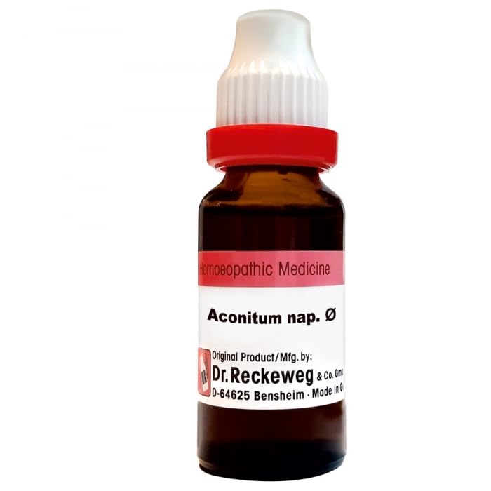 Dr. Reckeweg Aconite Nap Mother Tincture Q - 20 ml - 1X