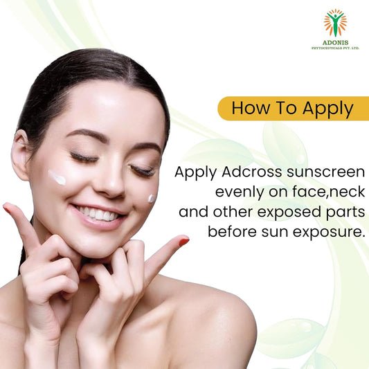 Adonis Adcross Sunscreen Lotion - 75 ml