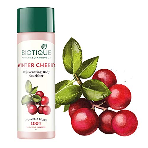 Biotique Advanced Ayurveda Bio Winter Cherry Rejuvenating Body Nourisher - 190 Ml