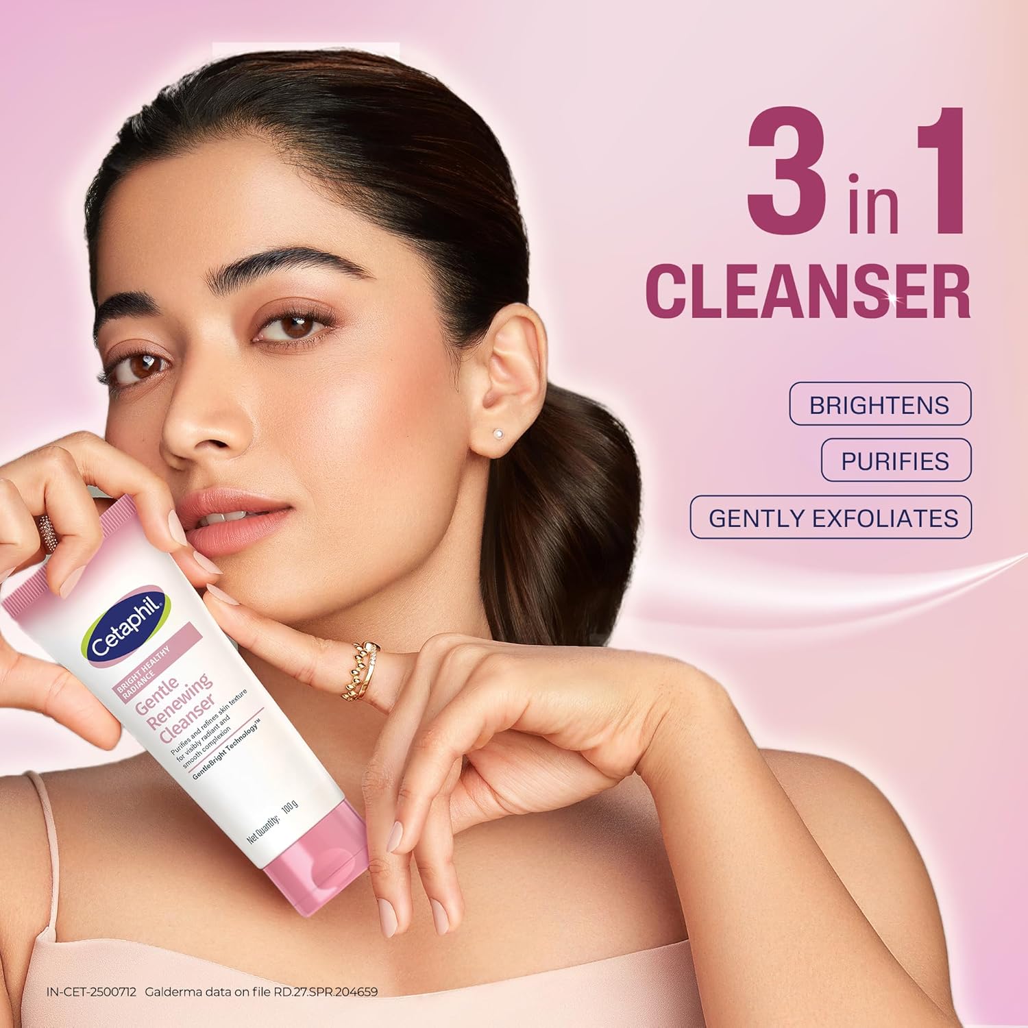 Cetaphil Bright Healthy Radiance Gentle Renewing Cleanser - 100g