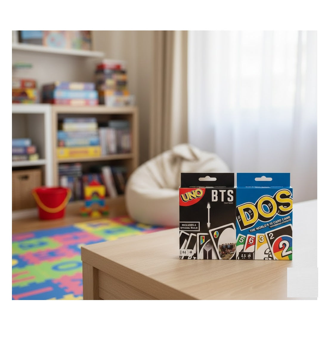 UNO BTS & UNO DOS Card Game Combo | Friends, Family and Travel Game