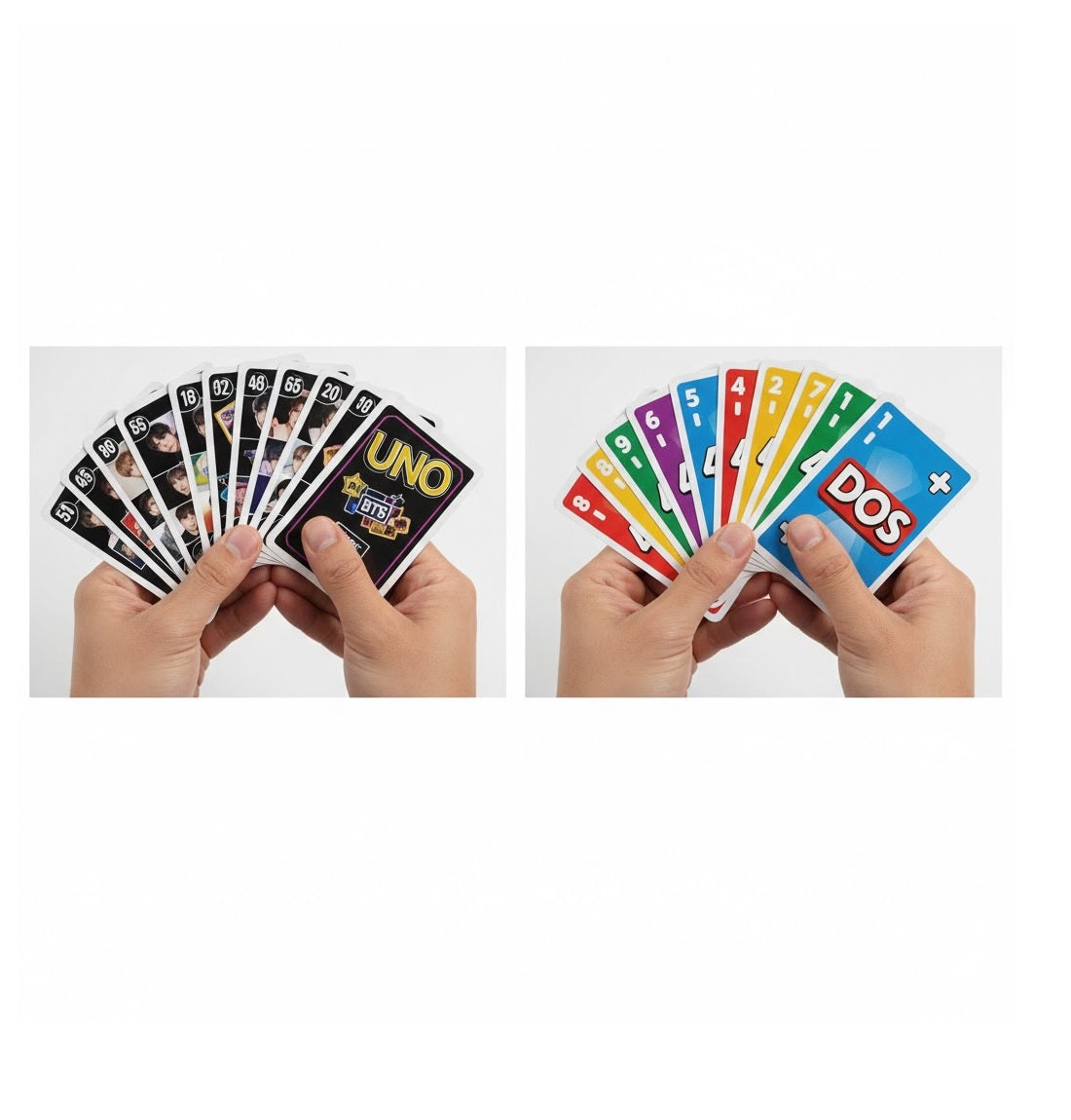 UNO BTS & UNO DOS Card Game Combo | Friends, Family and Travel Game