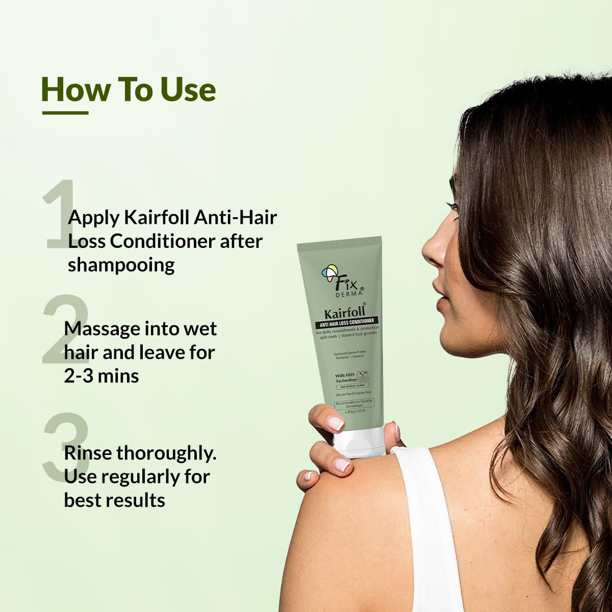 Fixderma Kairfoll Anti Hair Loss Conditioner - 200 gm