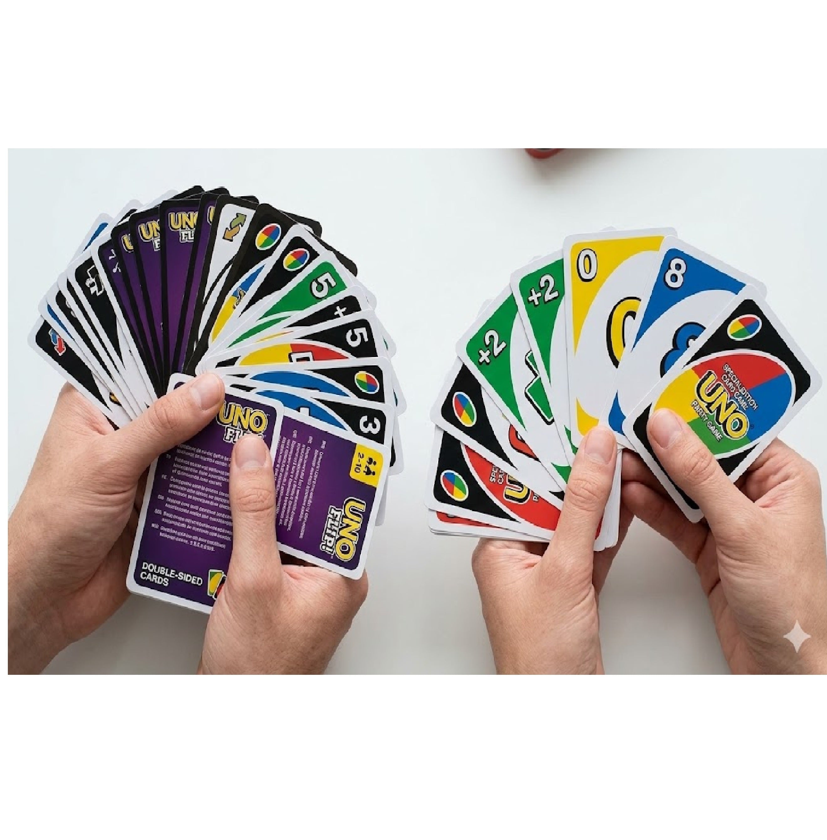 UNO Flip Tin Card Game & UNO Red Tin Card Game Combo | Friends, Family & Travel
