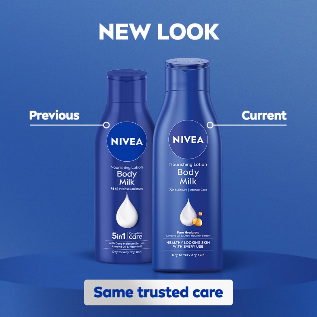 Nivea Nourishing Lotion Body Milk with Deep Moisture Serum for Very Dry Skin - 200 ml