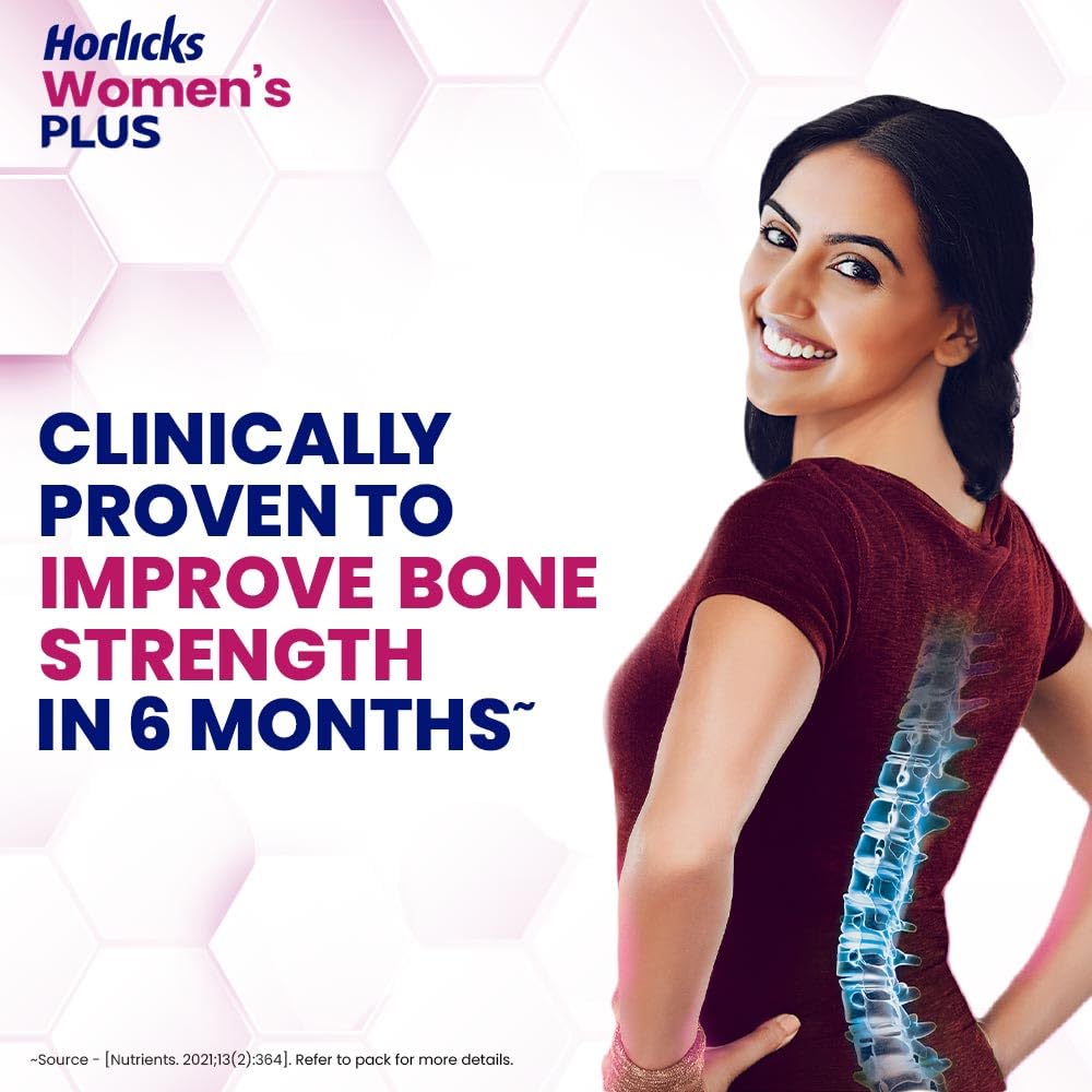 Horlicks Women's Plus Chocolate Nutrition Drink | 400 g Jar
