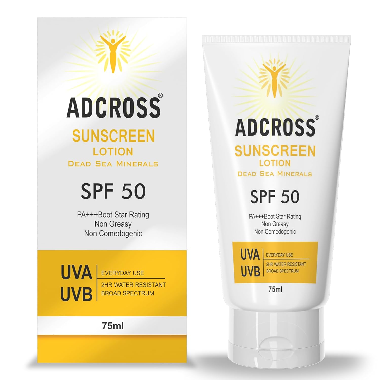 Adonis Adcross Sunscreen Lotion - 75 ml