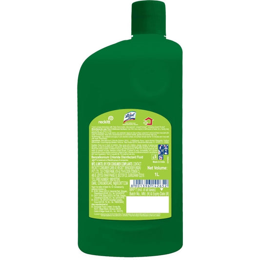 Lizol Disinfectant Surface & Floor Cleaner Liquid, Neem - 500 ml