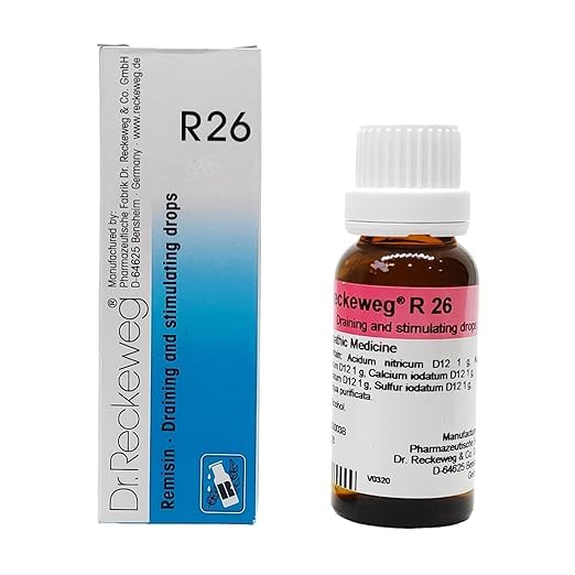 Dr. Reckeweg R26 Draining And Stimulating Drops - 22 ml
