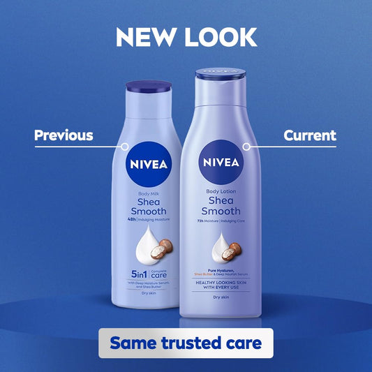 Nivea Body Lotion for Dry Skin Shea Smooth - 200 ml