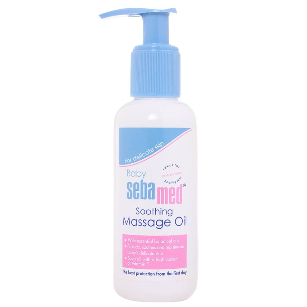SebaMed Baby Rash Cream 100ml & Baby Massage Oil 150ml Combo