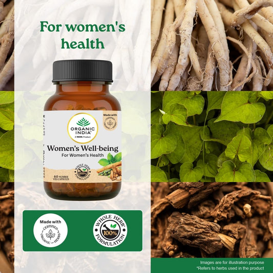 Organic India Women's Well-Being | 60 Capsule