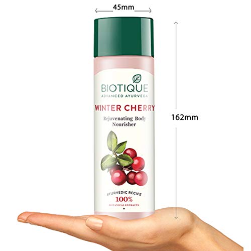 Biotique Advanced Ayurveda Bio Winter Cherry Rejuvenating Body Nourisher - 190 Ml