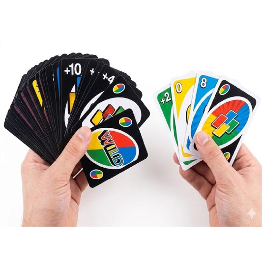 UNO No Mercy Tin & UNO Red Tin Card Game Combo | for Friends, Family and Travel