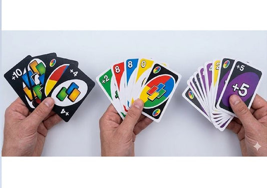 UNO No Mercy Tin and UNO Red Tin with UNO Flip Tin Card Game Combo | Best for Friends, Family & Travel