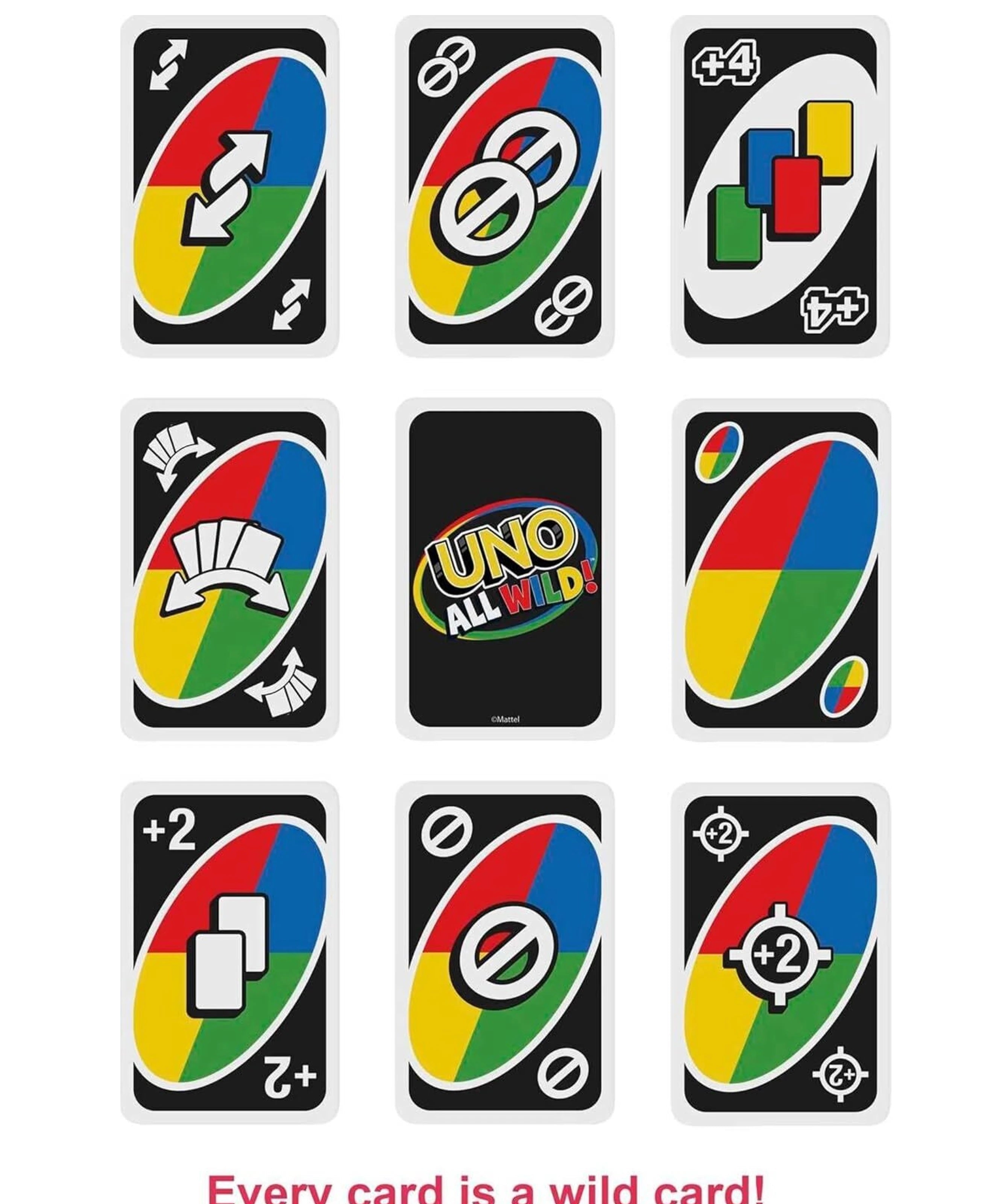 UNO All Wild & UNO Flex with UNO No Mercy Card Combo | Friends, Family & Travel