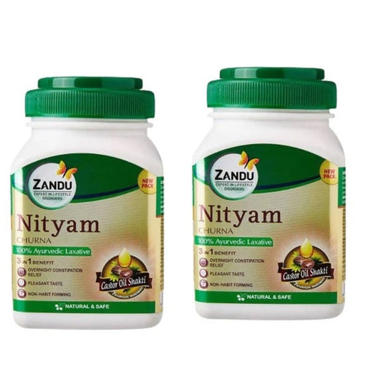 Zandu Nityam Churna - Pack of 2 - 100 gm