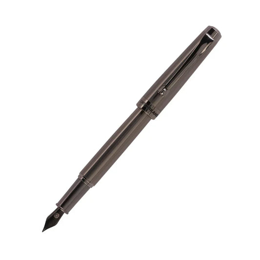 SWISSBRAND Echelon 2516 Gunmetal finish Fountain Pen with Gunmetal trim