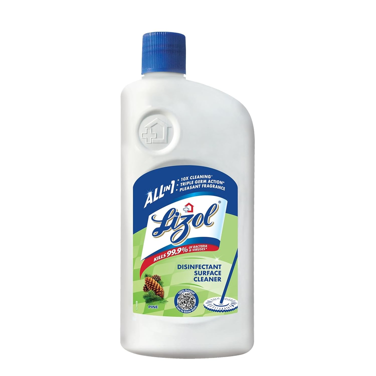 Lizol Disinfectant Surface & Floor Cleaner Liquid, Pine - 500 ml