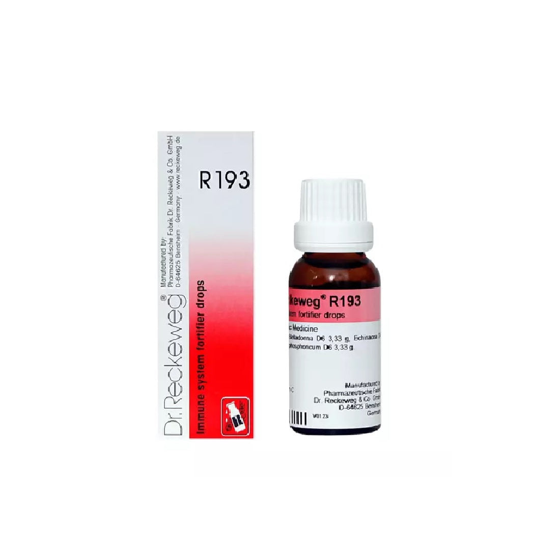 Dr. Reckeweg R 193 Immune System Fortifier Drop - 22 ml