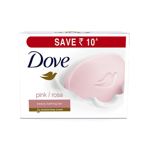 Dove Pink Rosa Beauty Bathing Bar - Pack of 3 - 100 gm