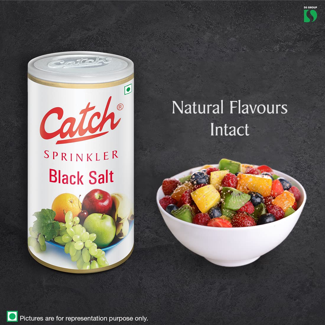 Catch Sprinklers Black Salt - 200 gm