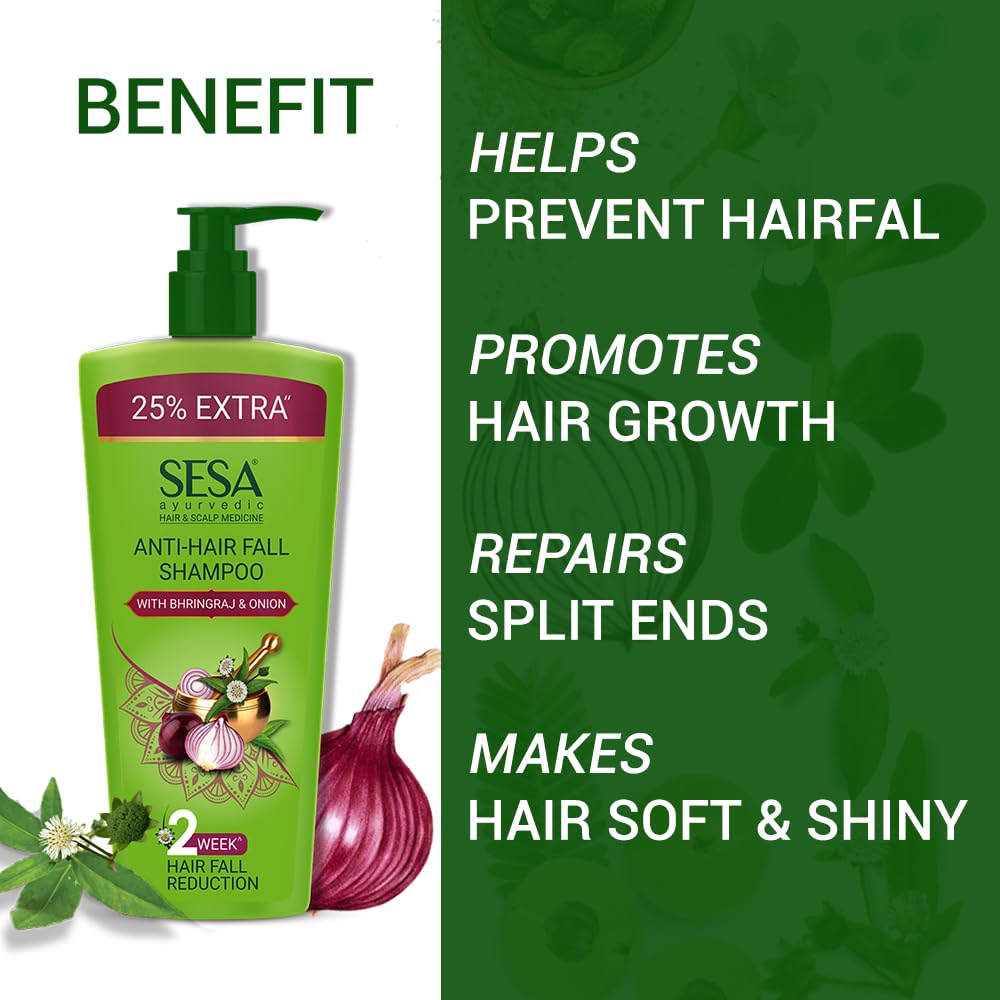 SESA Ayurvedic Anti Hairfall Shampoo  | 500 ml