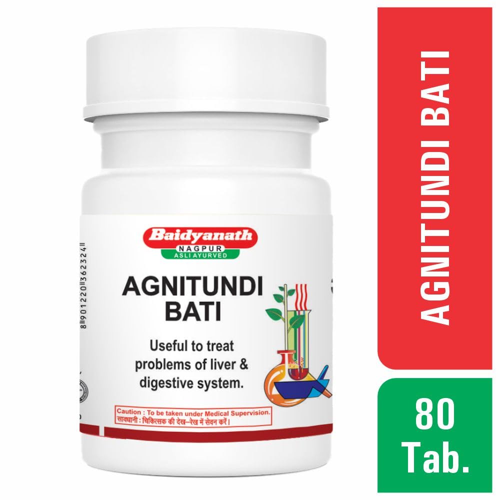 Baidyanath Agnitundi Bati - 80 Tabs