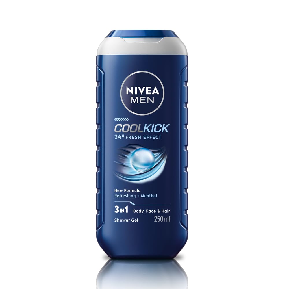 Nivea Men  Cool Kick Shower Gel - 250 ml