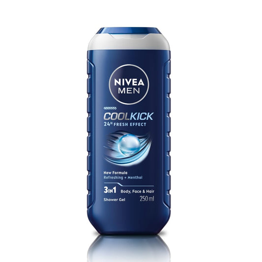 Nivea Men  Cool Kick Shower Gel - 250 ml