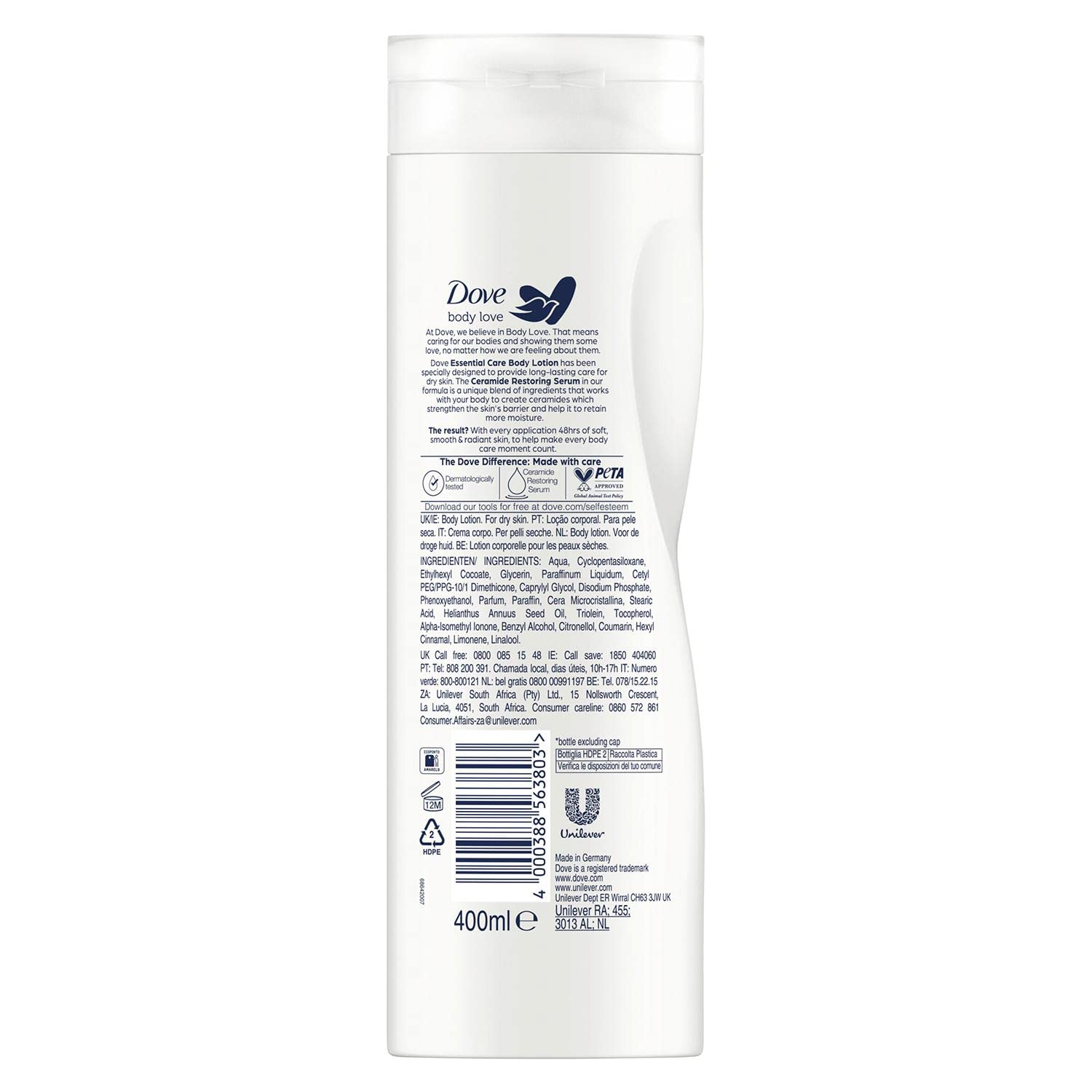 Dove Body Love Nourished Radiance Body Lotion - 400 ml