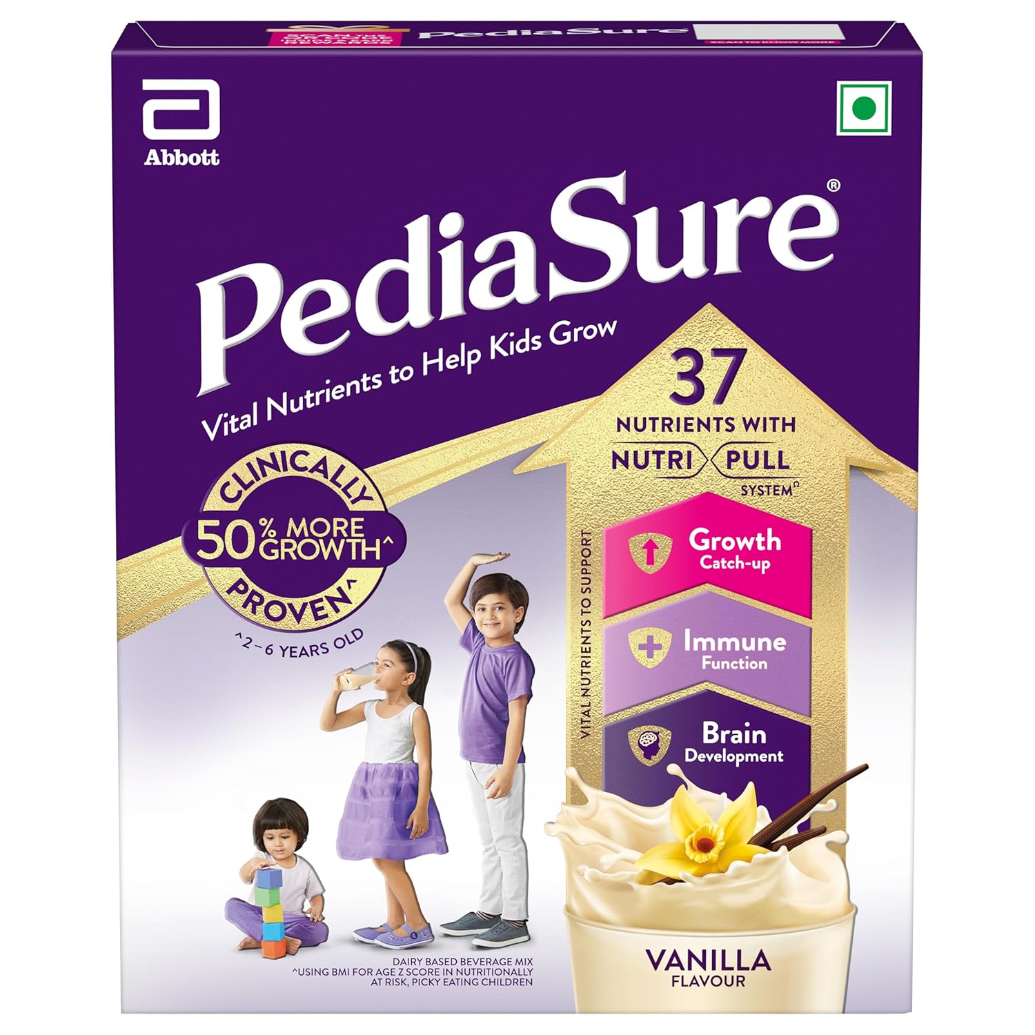 Pediasure Health & Nutrition Drink Powder Vanilla Refill 200gm