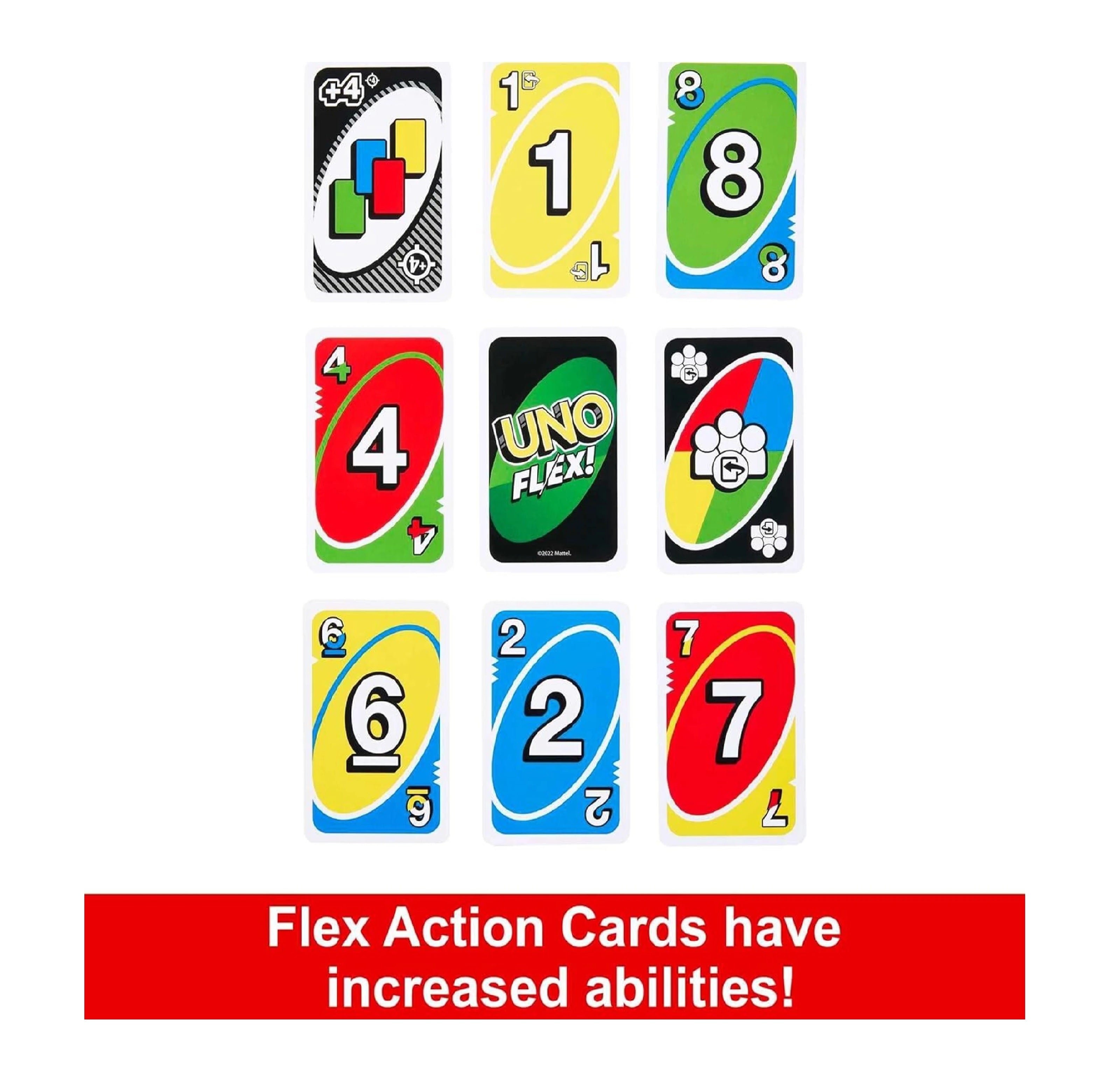 UNO All Wild & UNO Flex with UNO No Mercy Card Combo | Friends, Family & Travel