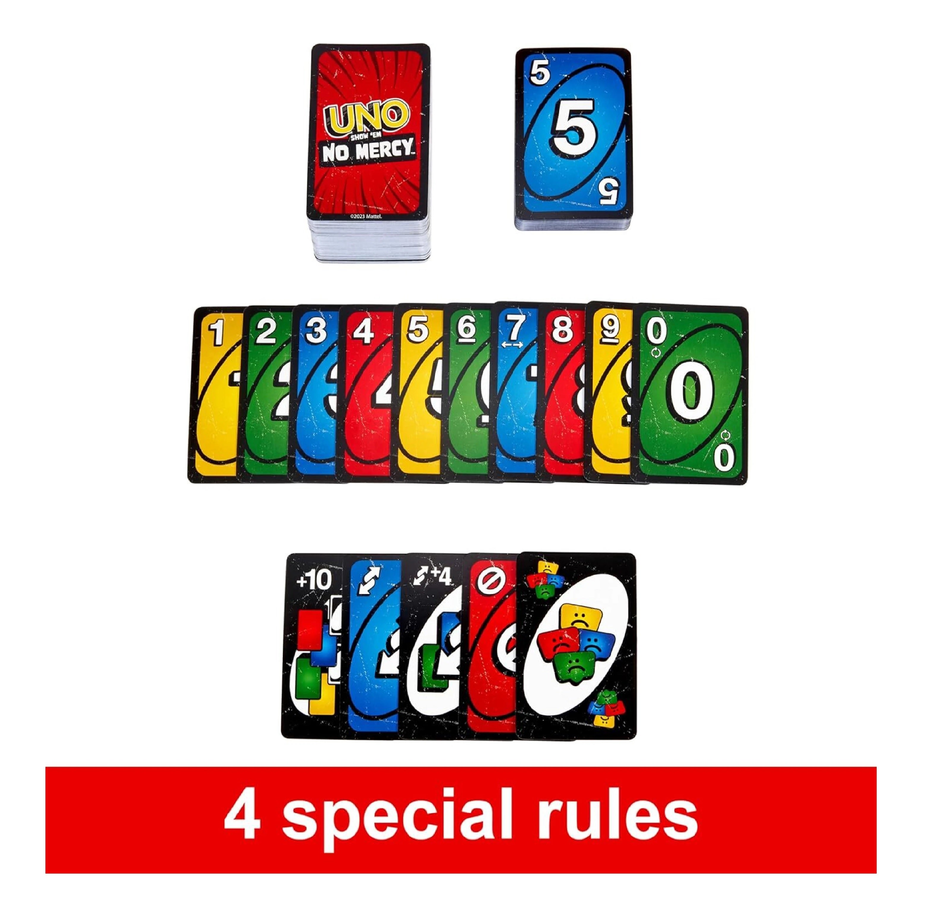 UNO All Wild & UNO Flex with UNO No Mercy Card Combo | Friends, Family & Travel