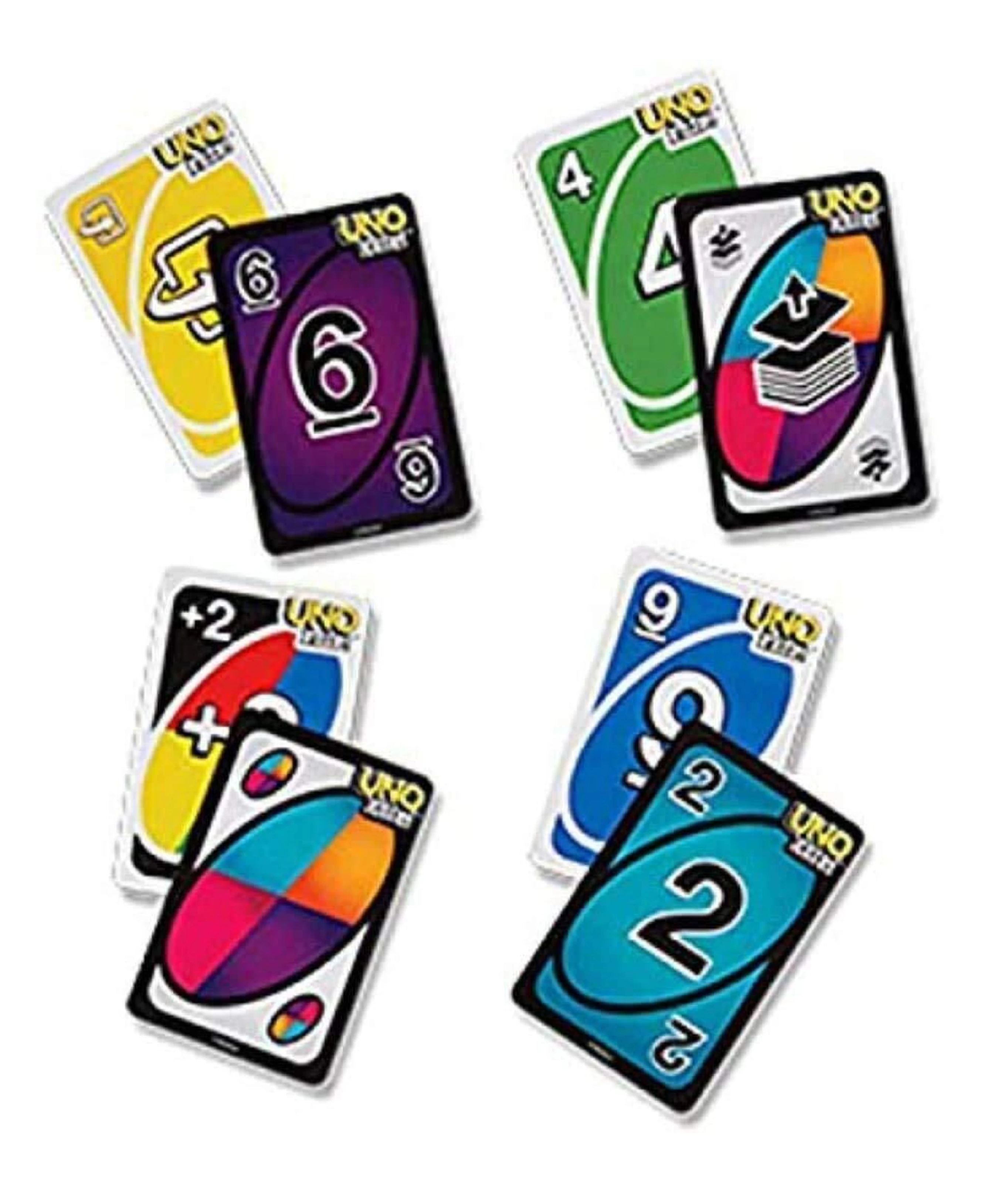 UNO Flip | UNO No Mercy | UNO Wild Card Game Combo of 3