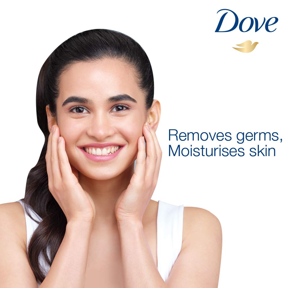 Dove Care & Protect Moisturising Cream Beauty Bathing Bar - 100 gm - Set of 4