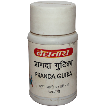 2 x 40 Baidyanath Ayurvedic Pranda Gutika Tablets for bleeding piles