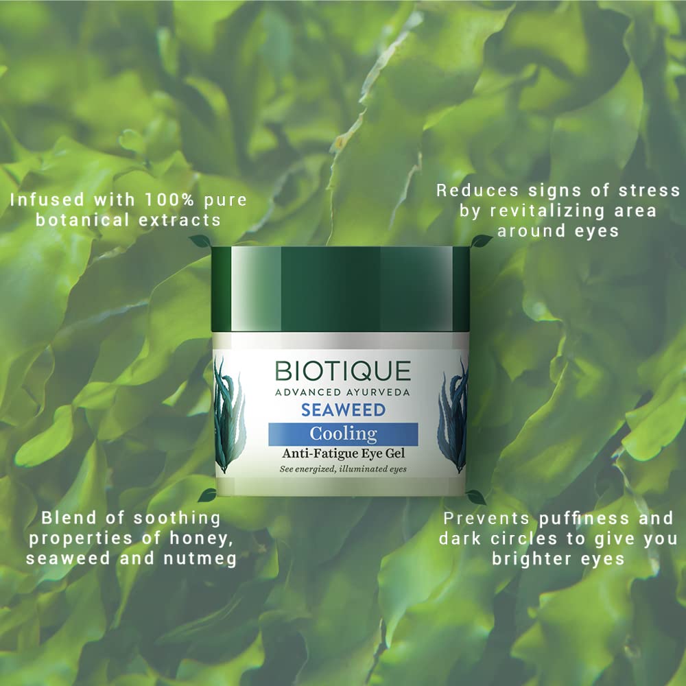 Biotique Bio Seaweed Revitalizing Anti Fatigue Eye Gel | 15g