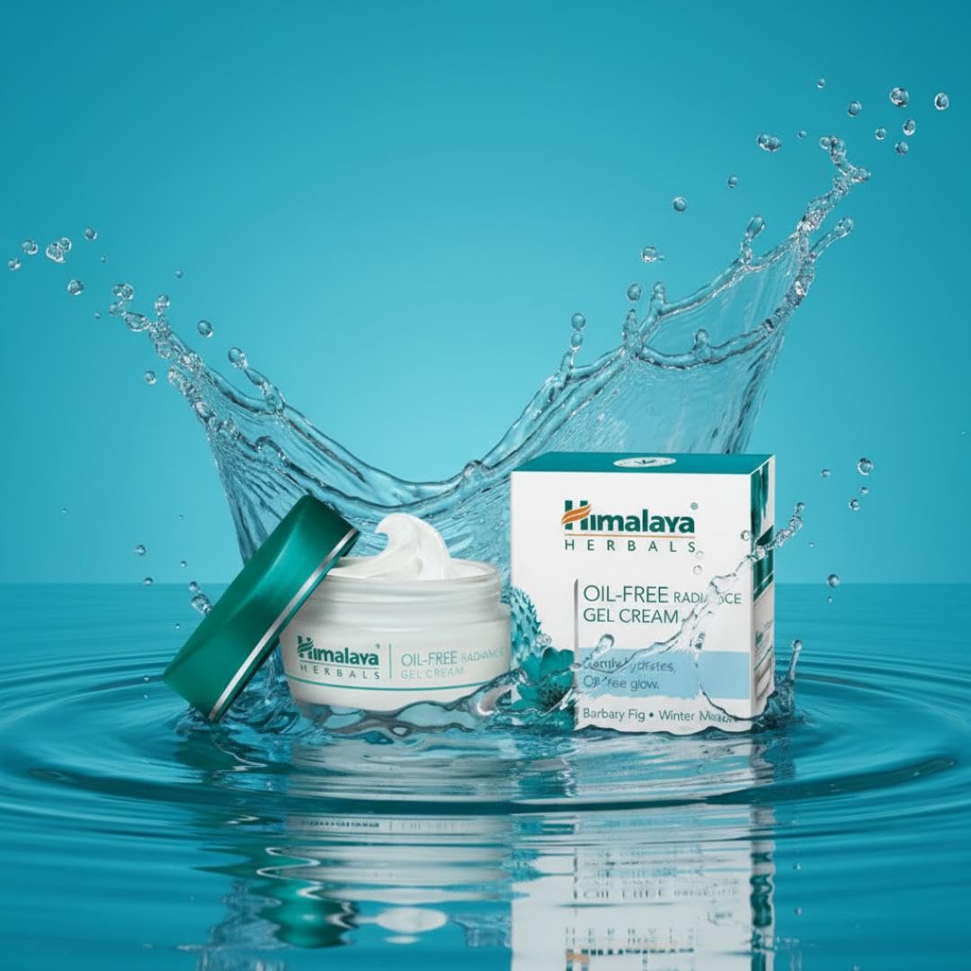 Himalaya Herbals Oil-Free Radiance Gel Cream - 50 gm