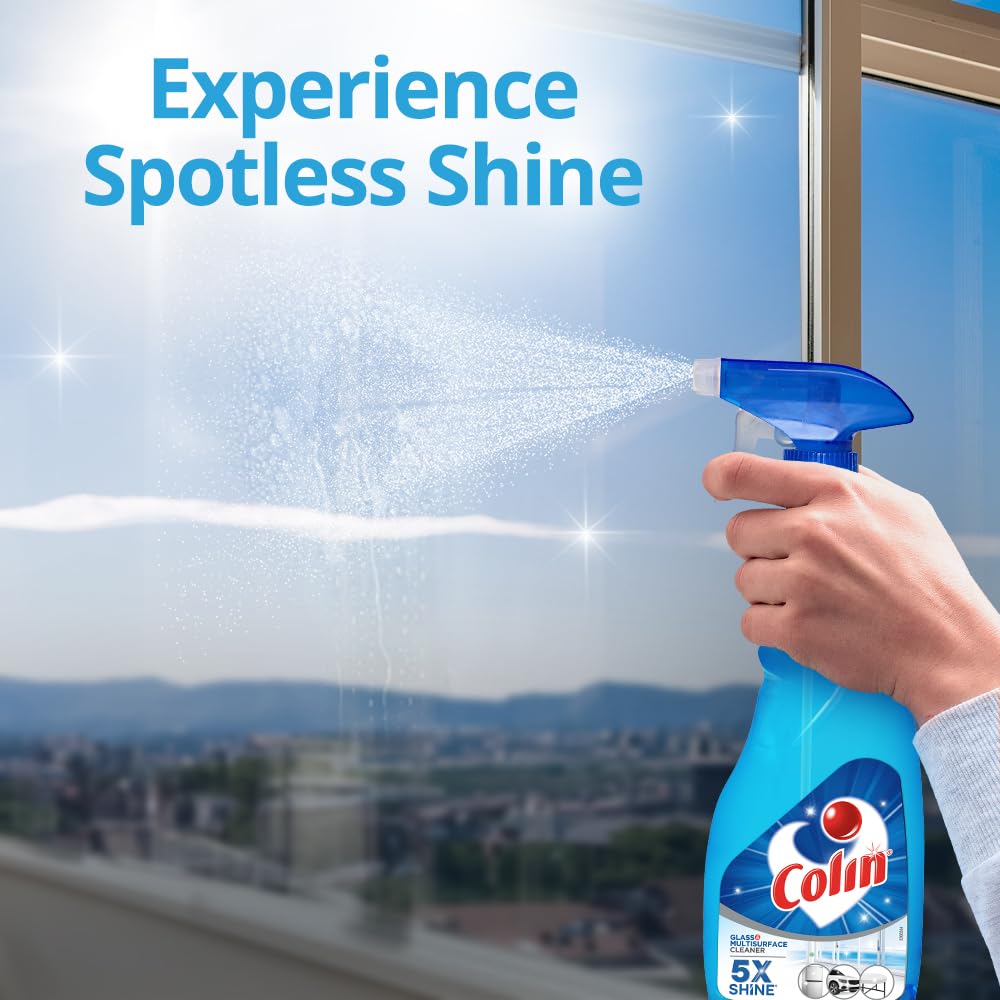 Colin 1 Litre Refill , Glass and Surface Cleaner Liquid