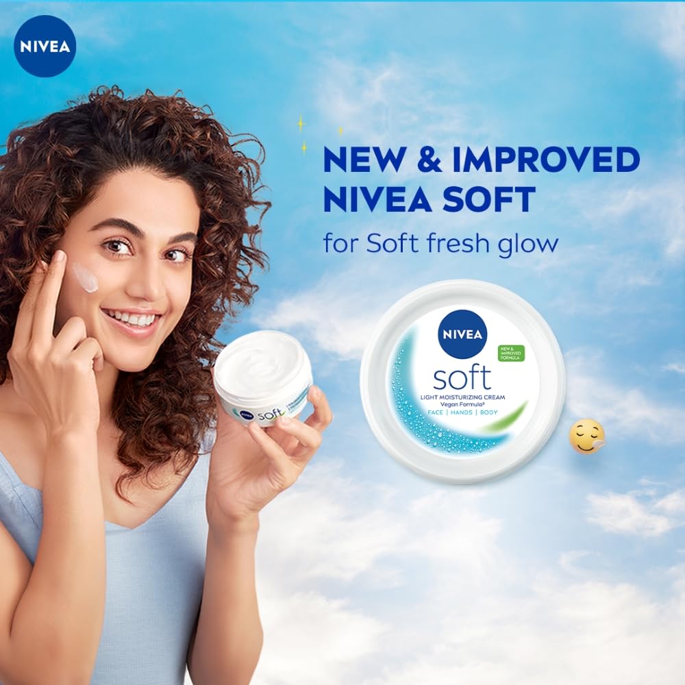 Nivea Soft Light Moisturizer Cream - 50 ml
