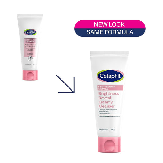 Cetaphil Bright Healthy Radiance Brightness Reveal Creamy Cleanser - 100 gm
